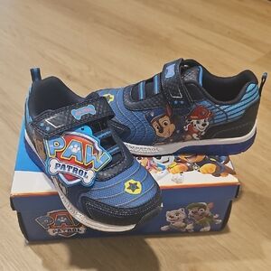 Paw Patrol Kids' Blue Lighted Sneakers